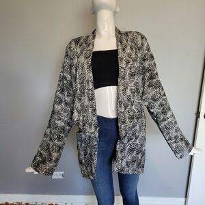 Handmade Owl Print Kimono, VGUC, One Size